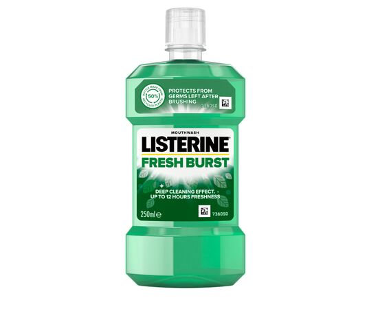 Ополаскиватель для полости рта Listerine Всплеск свежести 250 мл (5010123703431)