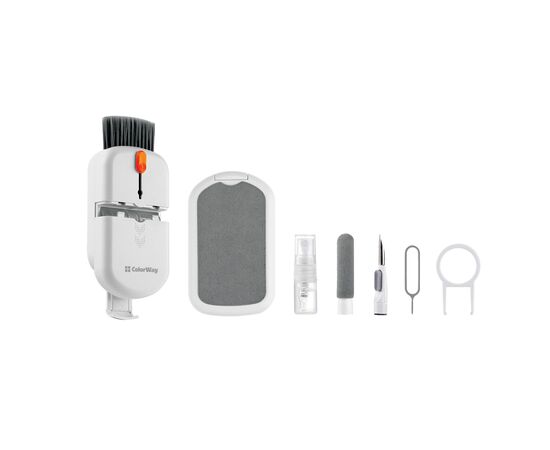 Универсальный чистящий набор ColorWay Cleaning Kit, Multifunktional, 10 in 1 (CW-1111), изображение 3 Универсальный чистящий набор ColorWay Cleaning Kit, Multifunktional, 10 in 1 (CW-1111), изображение 3