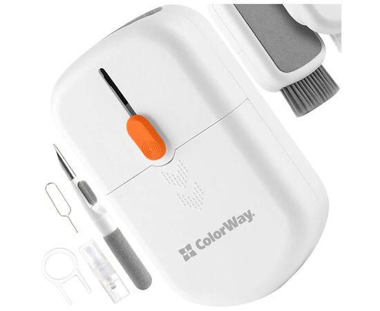 Универсальный чистящий набор ColorWay Cleaning Kit, Multifunktional, 10 in 1 (CW-1111), изображение 6 Универсальный чистящий набор ColorWay Cleaning Kit, Multifunktional, 10 in 1 (CW-1111), изображение 6