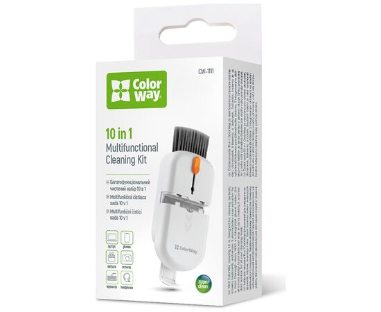 Універсальний чистячий набір ColorWay Cleaning Kit, Multifunktional, 10 in 1 (CW-1111)