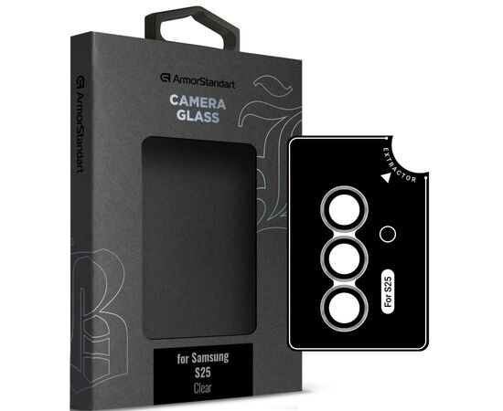 Скло захисне Armorstandart Camera Supreme BI Samsung S25 Clear (ARM83219)