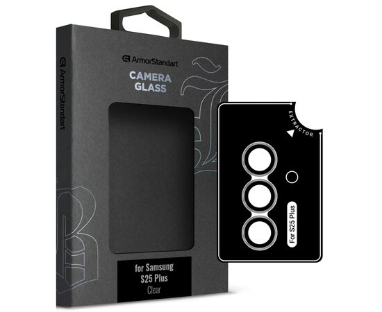 Стекло защитное Armorstandart Camera Supreme BI Samsung S25 Plus Clear (ARM83221)
