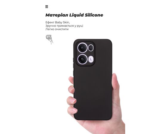 Чохол до мобільного телефона Armorstandart ICON OPPO Reno13 Pro 5G Camera cover Black (ARM81893), зображення 7