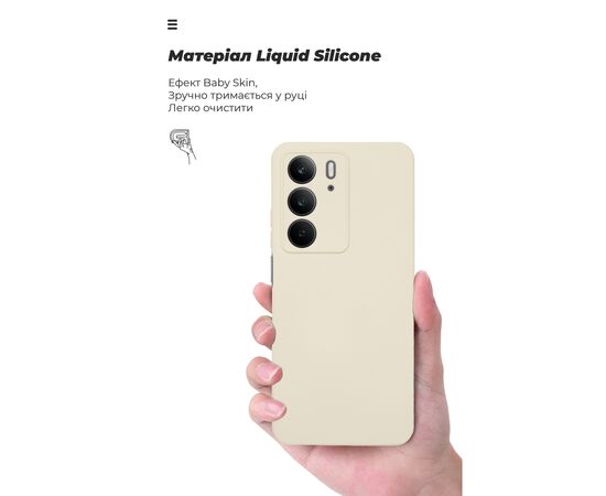 Чохол до мобільного телефона Armorstandart ICON Realme C75 4G Camera cover Wheat (ARM82897), зображення 7