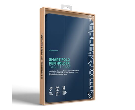 Чохол до планшета Armorstandart Smart Fold Pen iPad mini 2024 / mini 6 Dark Blue (ARM82827), зображення 8 Чохол до планшета Armorstandart Smart Fold Pen iPad mini 2024 / mini 6 Dark Blue (ARM82827), зображення 8