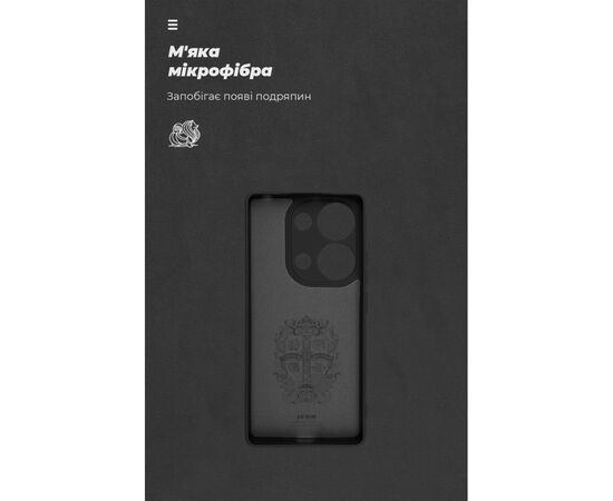 Чехол для мобильного телефона Armorstandart ICON Xiaomi Redmi Note 13 Pro 4G Camera cover Black (ARM82852), изображение 4