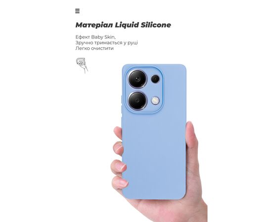 Чохол до мобільного телефона Armorstandart ICON Xiaomi Redmi Note 13 Pro 4G Camera cover Lavender (ARM83403), зображення 7 Чохол до мобільного телефона Armorstandart ICON Xiaomi Redmi Note 13 Pro 4G Camera cover Lavender (ARM83403), зображення 7