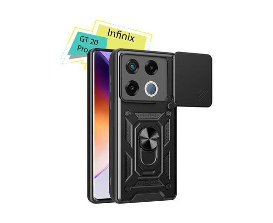 Чохол до мобільного телефона BeCover Military Infinix GT 20 Pro (X6871) Black (713045)