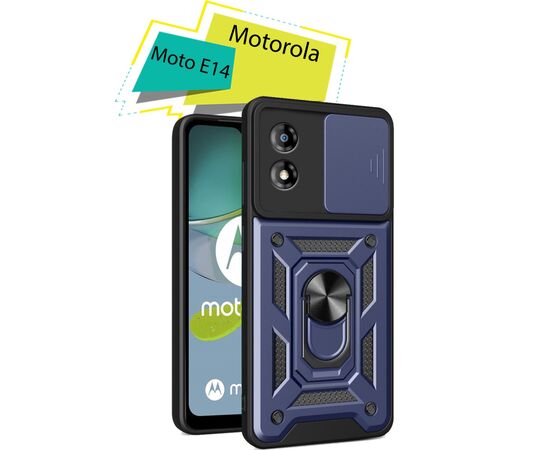 Чохол до мобільного телефона BeCover Military Motorola Moto E14 Blue (713053)