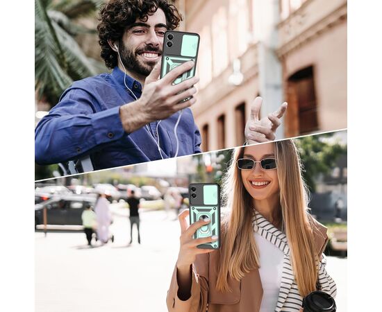 Чохол до мобільного телефона BeCover Military Motorola Moto G04/G04s Dark Green (713064), зображення 4