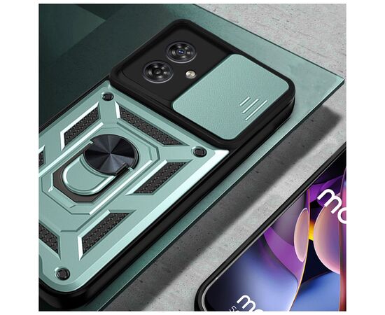 Чохол до мобільного телефона BeCover Military Motorola Moto G55 Dark Green (713058), зображення 3