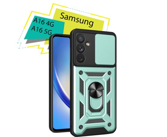 Чохол до мобільного телефона BeCover Military Samsung Galaxy A16 4G SM-A165/A16 5G SM-A166 Dark Green (713070)