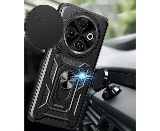 Чехол для мобильного телефона BeCover Military Tecno Spark 30C 4G Black (713074), изображение 3