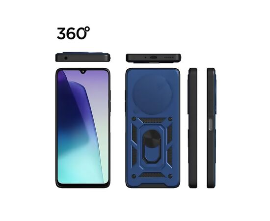 Чохол до мобільного телефона BeCover Military Xiaomi Redmi Note 14 Pro 5G Blue (713095), зображення 4