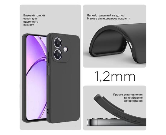 Чехол для мобильного телефона BeCover Realme Note 60 Black (713013), изображение 3