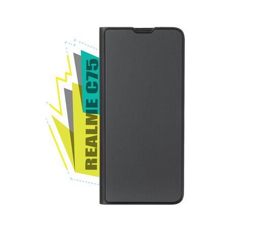 Чохол до мобільного телефона BeCover Exclusive New Style Realme C75 Black (713016)
