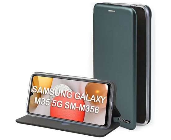 Чохол до мобільного телефона BeCover Exclusive Samsung Galaxy M35 5G SM-M356 Dark Green (711540)