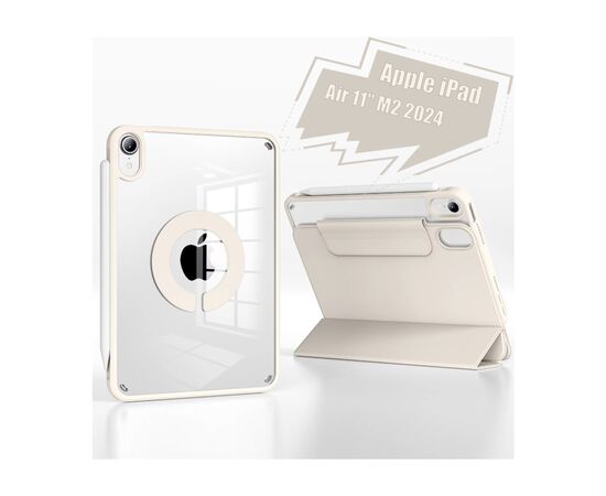 Чехол для планшета BeCover Ultra Slim Origami Flex Apple iPad Air 11" M2 2024 Beige (712976)