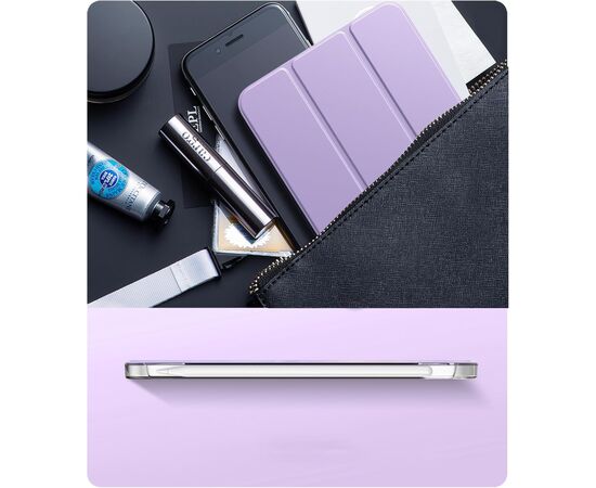 Чехол для планшета BeCover Tri Fold Hard BeCover Apple iPad Mini 7 2024 Purple (712455), изображение 5 Чехол для планшета BeCover Tri Fold Hard BeCover Apple iPad Mini 7 2024 Purple (712455), изображение 5