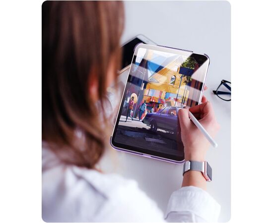 Чехол для планшета BeCover Tri Fold Hard BeCover Apple iPad Mini 7 2024 Purple (712455), изображение 7 Чехол для планшета BeCover Tri Fold Hard BeCover Apple iPad Mini 7 2024 Purple (712455), изображение 7