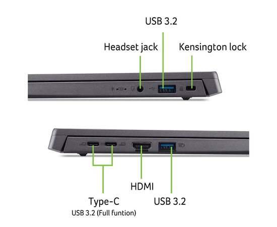 Ноутбук Acer Aspire Go 15 AG15-51P-51TK (NX.J51EU.00H), изображение 6 Ноутбук Acer Aspire Go 15 AG15-51P-51TK (NX.J51EU.00H), изображение 6