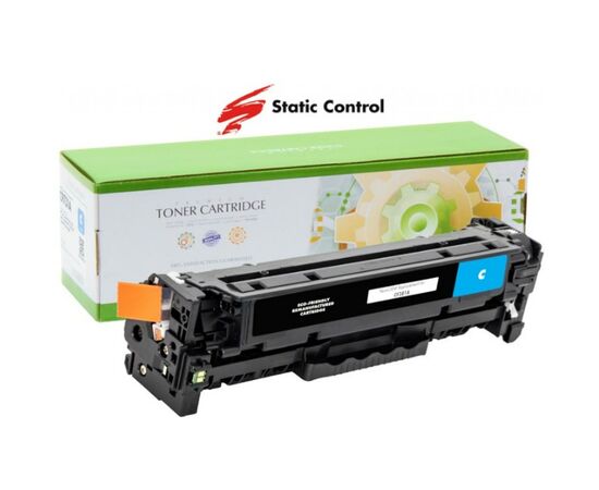 Картридж Static Control HP CLJP CF381A (312A) 2.7k cyan (002-01-RF381A)