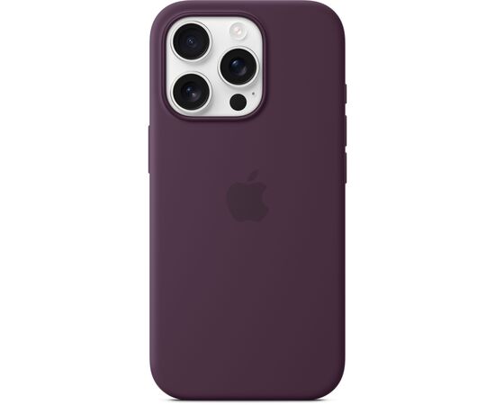 Чехол для мобильного телефона Apple iPhone16 Pro Silicone Case with MagSafe - Plum (MYYM3ZM/A), изображение 4 Чехол для мобильного телефона Apple iPhone16 Pro Silicone Case with MagSafe - Plum (MYYM3ZM/A), изображение 4