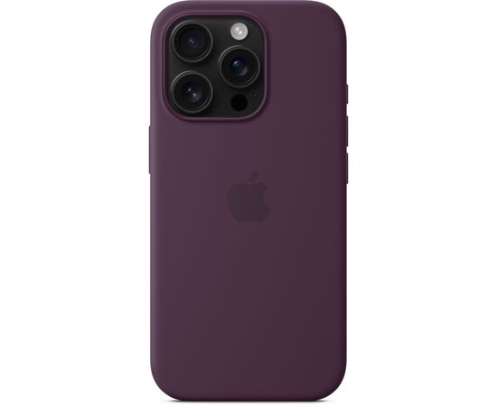Чехол для мобильного телефона Apple iPhone16 Pro Silicone Case with MagSafe - Plum (MYYM3ZM/A), изображение 5 Чехол для мобильного телефона Apple iPhone16 Pro Silicone Case with MagSafe - Plum (MYYM3ZM/A), изображение 5