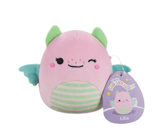 Мягкая игрушка Squishmallows Розовый Дино 13 см (SQER01180), изображение 7 Мягкая игрушка Squishmallows Розовый Дино 13 см (SQER01180), изображение 7