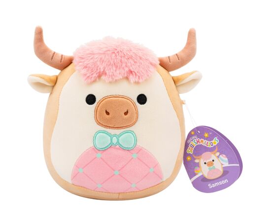 Мягкая игрушка Squishmallows Коровка Самсон 19 см (SQER01229), изображение 7