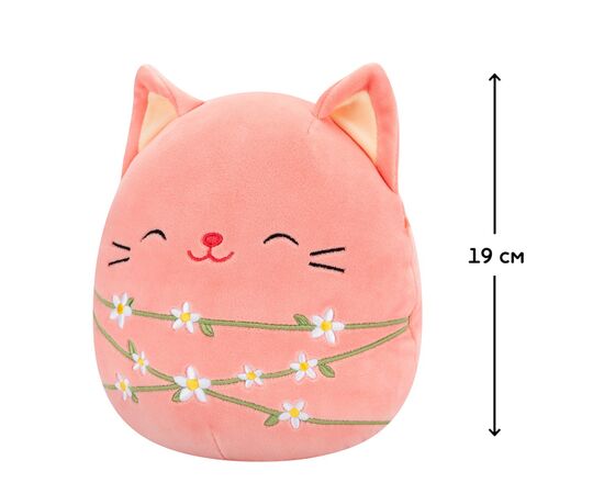 Мягкая игрушка Squishmallows Кот Уилка 19 см (SQER01206), изображение 2 Мягкая игрушка Squishmallows Кот Уилка 19 см (SQER01206), изображение 2