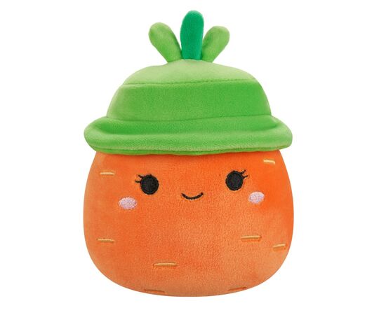 Мягкая игрушка Squishmallows Морковка Каролина в шляпе 19 см (SQER01214)