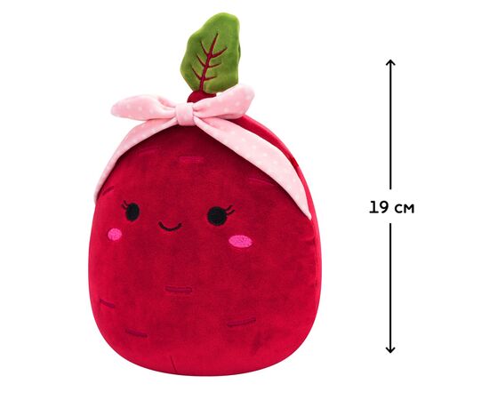 Мягкая игрушка Squishmallows Свекла Клавдия 19 см (SQER01204), изображение 2