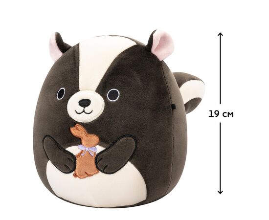 Мягкая игрушка Squishmallows Скунс Скайлер 19 см (SQER01228), изображение 2 Мягкая игрушка Squishmallows Скунс Скайлер 19 см (SQER01228), изображение 2