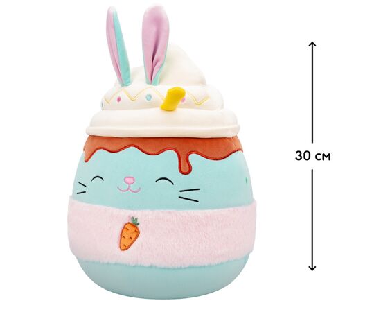 Мягкая игрушка Squishmallows Кролик Баттенс 30 см (SQER01262), изображение 2 Мягкая игрушка Squishmallows Кролик Баттенс 30 см (SQER01262), изображение 2