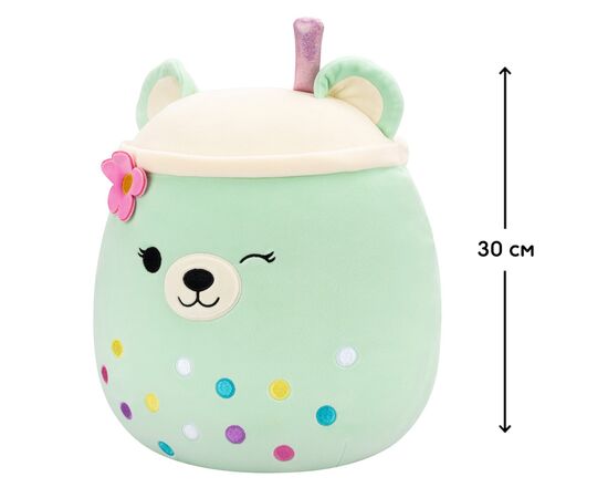 Мягкая игрушка Squishmallows Мятный медведь 30 см (SQER01266), изображение 2 Мягкая игрушка Squishmallows Мятный медведь 30 см (SQER01266), изображение 2