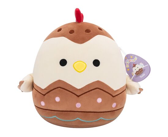 Мягкая игрушка Squishmallows Петушок Тодд 30 см (SQER01264), изображение 7 Мягкая игрушка Squishmallows Петушок Тодд 30 см (SQER01264), изображение 7