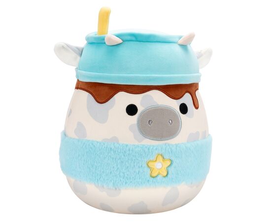 Мягкая игрушка Squishmallows Серая коровка 30 см (SQER01263), изображение 6 Мягкая игрушка Squishmallows Серая коровка 30 см (SQER01263), изображение 6