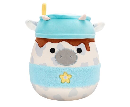 М'яка іграшка Squishmallows Сіра корівка 30 см (SQER01263)