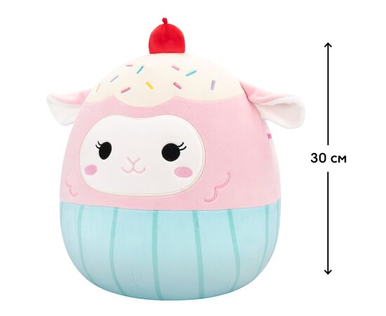 Мягкая игрушка Squishmallows Ягненок Эльза 30 см (SQER01265), изображение 2
