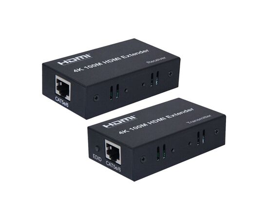Усилитель сигнала Greenvision GV-100-HDMI-RG45 4K (22723)
