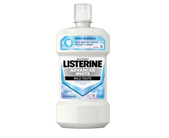 Ополаскиватель для полости рта Listerine Ультраотбеливание Мягкий вкус 500 мл (3574661491776/3574661491875)
