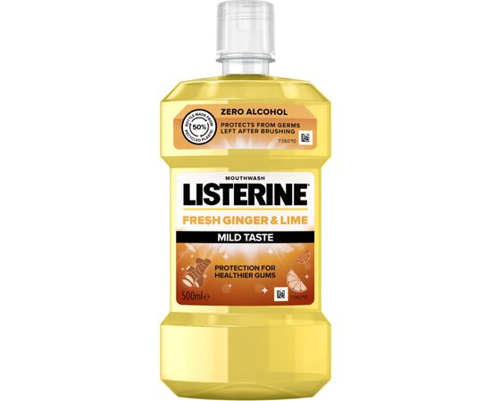 Ополіскувач для порожнини рота Listerine Свіжість імбиру та лайму 500 мл (3574661562056)