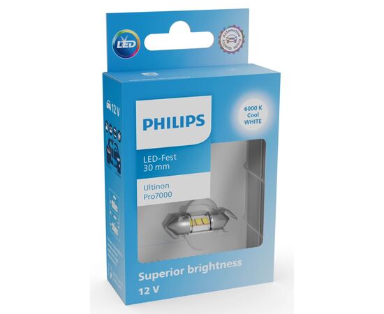 Автолампа Philips 11860CU70X1, зображення 3 Автолампа Philips 11860CU70X1, зображення 3