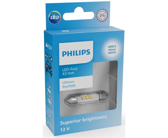 Автолампа Philips 11866WU70X1, зображення 3 Автолампа Philips 11866WU70X1, зображення 3
