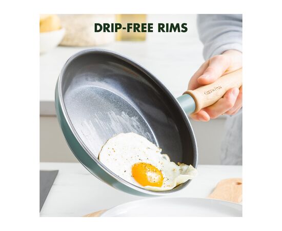 Сковорода GreenPan Mayflower, 20 см з керамічним покриттям, блакитна (CC001667-001), изображение 2 Сковорода GreenPan Mayflower, 20 см з керамічним покриттям, блакитна (CC001667-001), изображение 2