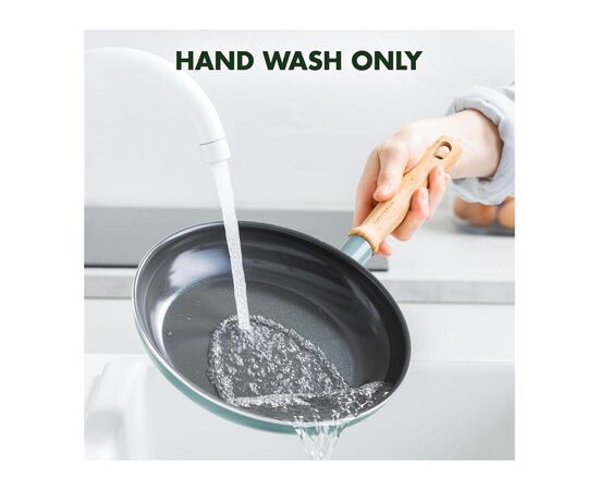 Сковорода GreenPan Mayflower, 20 см з керамічним покриттям, блакитна (CC001667-001), изображение 3 Сковорода GreenPan Mayflower, 20 см з керамічним покриттям, блакитна (CC001667-001), изображение 3