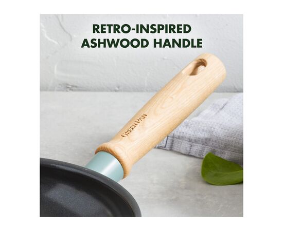 Сковорода GreenPan Mayflower, 20 см з керамічним покриттям, блакитна (CC001667-001), изображение 5 Сковорода GreenPan Mayflower, 20 см з керамічним покриттям, блакитна (CC001667-001), изображение 5