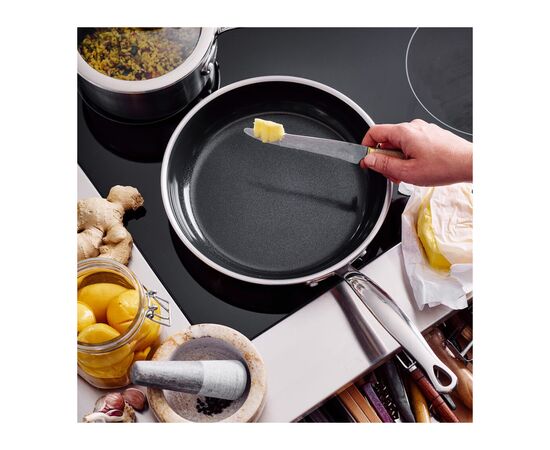 Сковорода GreenPan Premiere, 28 см з керамічним покриттям (CC003818-001), зображення 7