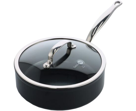 Сотейник GreenPan Barcelona Pro з кришкою 24 см, 3,4 л (CC005327-001)